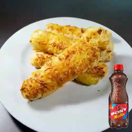 Combo Palito de Queso + Pony Malta 300 ml