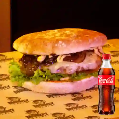 Combo Monkey Burger + Coca Cola Original 400 ml