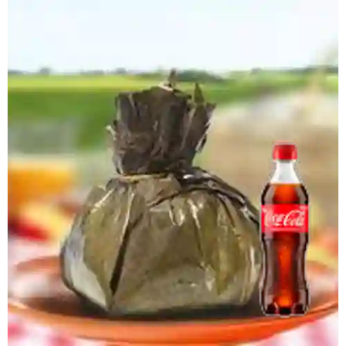 Combo Tamal + Coca Cola Original 400 ml