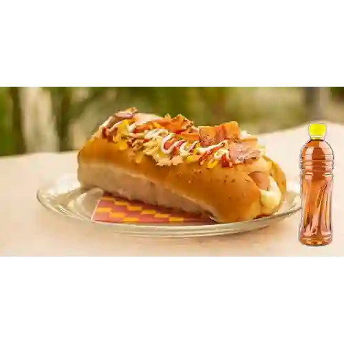 Combo Perro Especial Tocineta + Mr Tea 300 ml