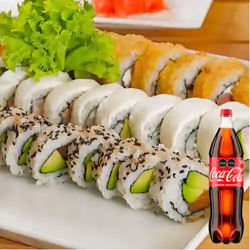Combo Promo 30 Bocados + Coca Cola Original 1.5 L