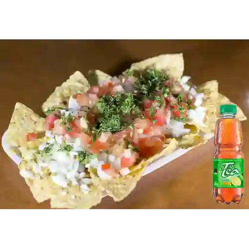 Combo Nacho Sencillo + Mr Tea Limón 300 ml
