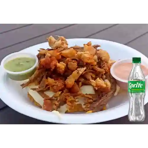 Combo Tostada con Todo + Sprite Original 400ml