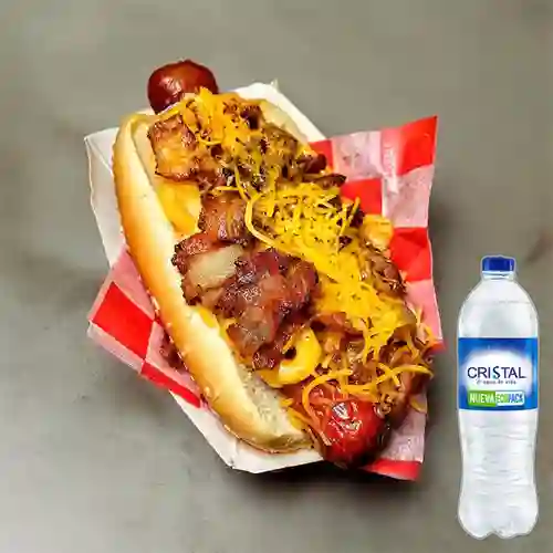 Combo El Especial + Cristal Sin Gas 600 ml