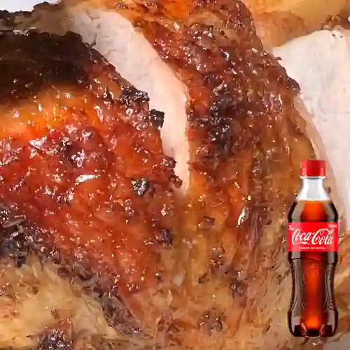 Combo X2 Piezas de Pollo Sentado + Coca Cola 400 ml