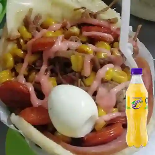 Combo Arepa Criolla + Quatro Original 400ML