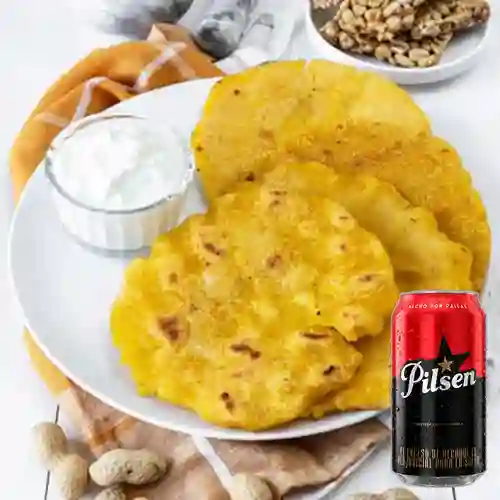 Combo Patacón X4 + Pilsen 330 ml