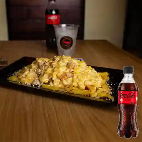 Combo Sirloin Cheesy Corn +Cocacola S/az 400ml