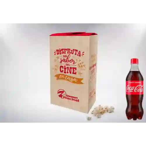 Combo Crispetas 250 Oz + Coca Cola Original 600ML