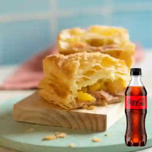 Combo Pastel Hawaiano + Coca-Cola 400ml