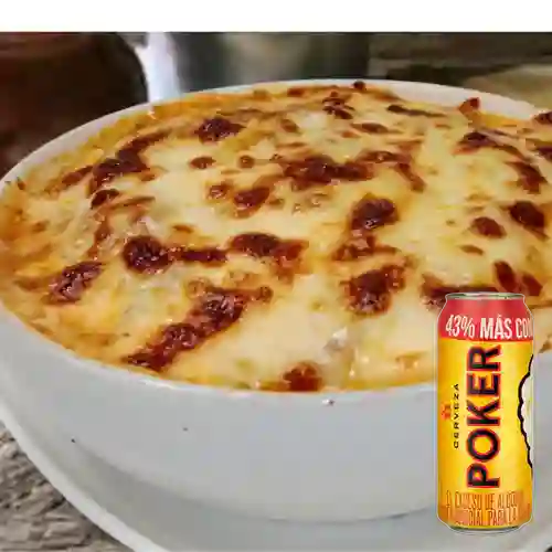 Combo Lasagna Boloñesa + Poker 330 ml