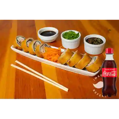 Combo Roll Fulham  + Coca-cola Sabor Original 250 ml