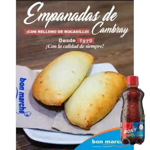 Combo Empanada de Cambray + Pony Malta 200Ml