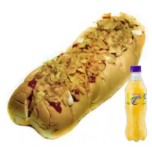 Combo Perro Sencillo + Quatro Original 400ML