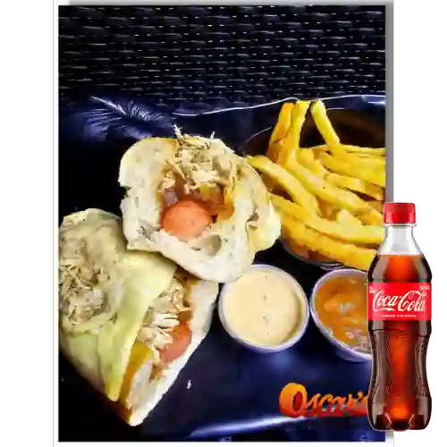 Combo Perro Chevrolet + Coca Cola Original 400 ml