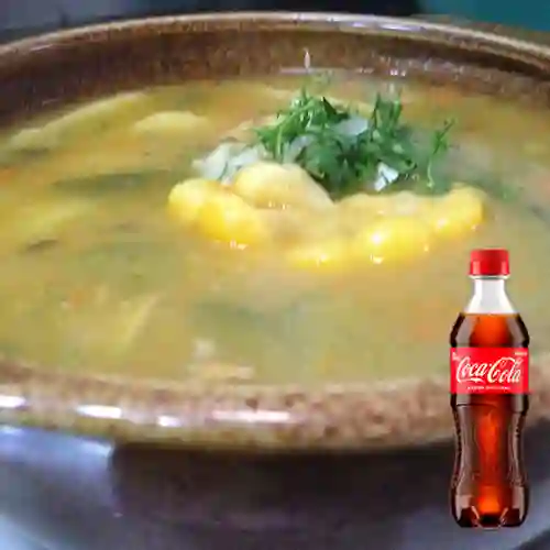 Combo Sopa de Ajiaco 24 Onzas +Cocacola Orig 400ml