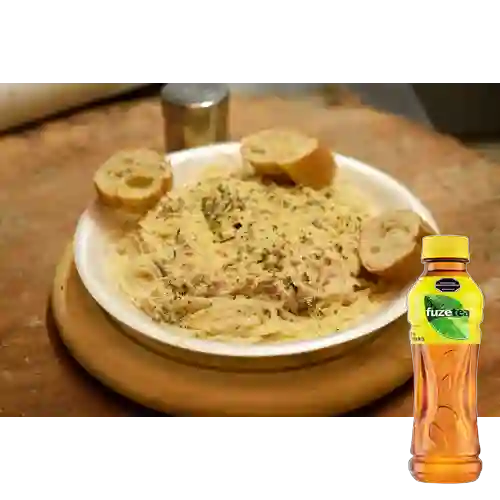 Combo Carbonara + Fuze Tea Limón 400ML