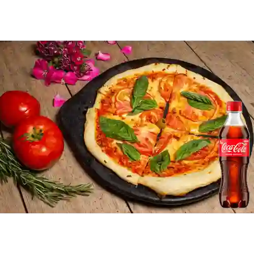Combo Pizza Napolitana + Coca Cola Original 400 ml