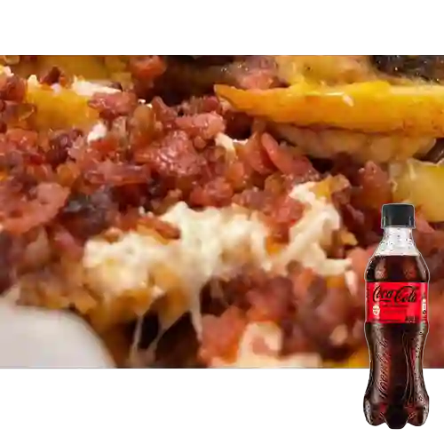 Combo Salchilobo X1 + Coca Cola Sin Azúcar 400 ml