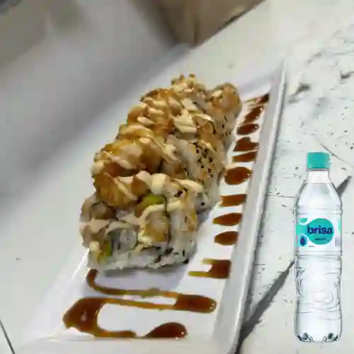 Combo Fuji Roll 10 Bocados + Agua Brisa Sin Gas 600 ml