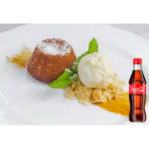 Combo Volcán de Dulce de Leche +Cocacola Orig 300ML