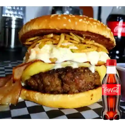 Combo Hamburguesa Callejera + Coca Cola Original 250ML