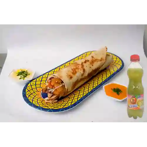 Combo Shawarma King + Hit Lulo 500 ml