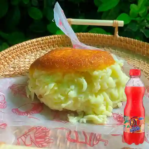 Combo Arepa de Choclo Especial + Hit Tropical 500 ml