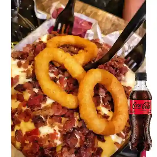Combo Papas Callejera + Coca-Cola Zero 400 ml