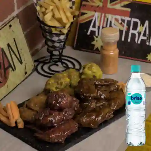 Combo 4 + Brisa Sin Gas 600ML