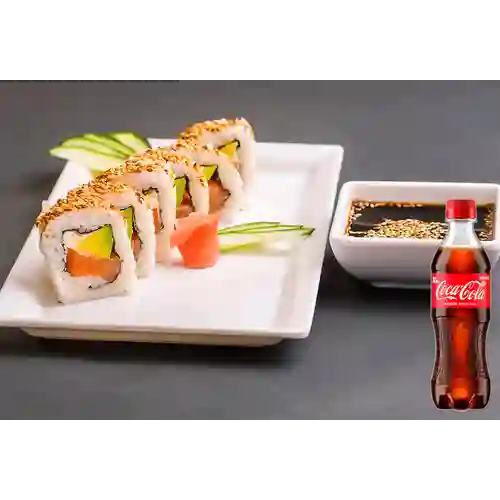 Combo Philadelphia Rolls + Coca Cola Original 400 ml