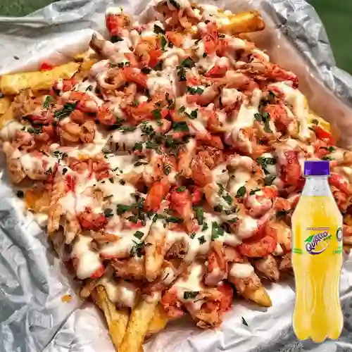 Combo Papas Mandi Mega + Quatro Original 400ML