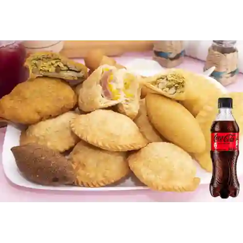 Combo Empanada Trifásica + Coca Cola Sin Azúcar 400 ml