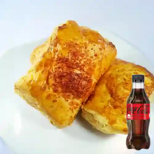 Combo Pastel de Queso + Coca Cola Sin Azúcar 250 ml