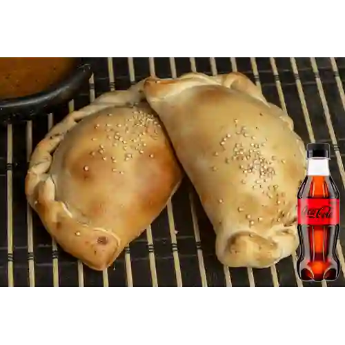 Combo Empanada Argentina de Pollo +Cocacola ZERO 250ml