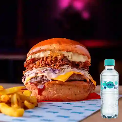 Combo Jack & Pulled + Brisa Sin Gas 280ML