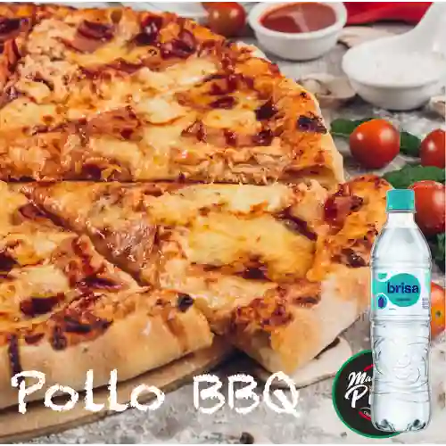 Combo Pizza Pollo Barbecue. + Brisa Sin Gas 600ML