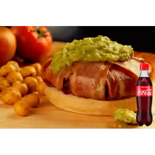 Combo Hamburguesa # Eragoldeyepes! + Cocacola Orig 400ml