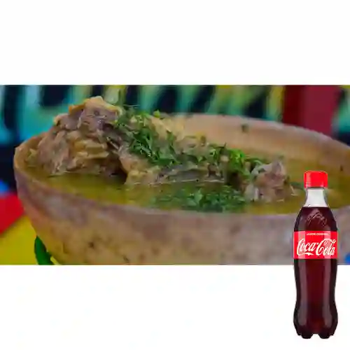 Combo Sancocho de Costilla +Cocacola Orig 400ml