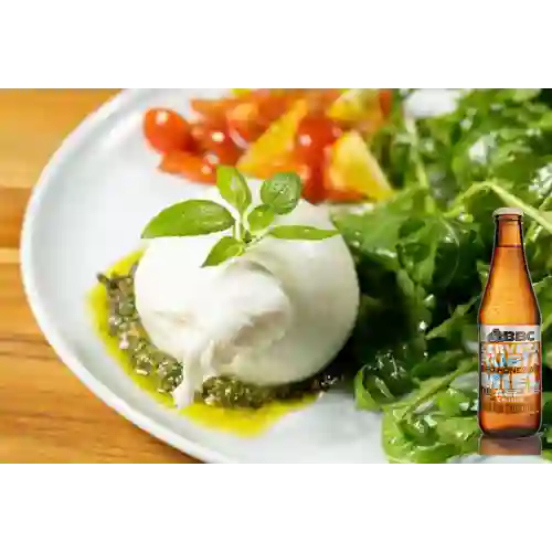 Combo Ensalada Burrata + Bbc Chapinero Porter 330 ml