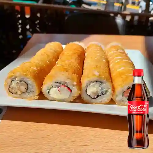 Combo Unagi Roll + Coca Cola Original 300ML