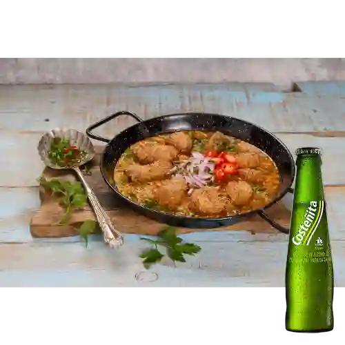 Combo Arroz Caldoso de Pesca Personal + Costeñita 175ml