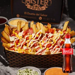 Combo Mister Ranchero + Coca Cola Original 400 ml