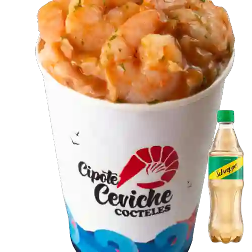 Combo Coctel 9 Oz + Schweppes Ginger Ale 400ML