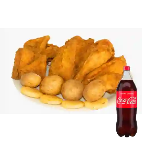 Combo Pollo Apanado + Coca-Cola Sabor Original 3 l