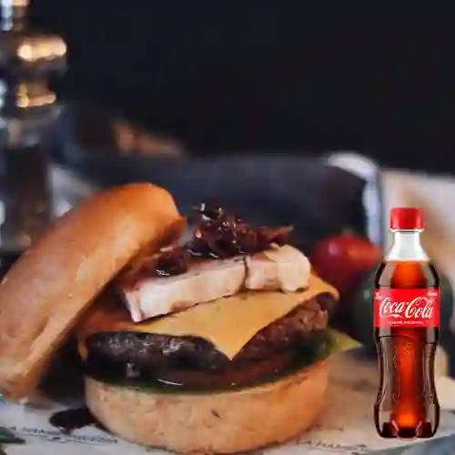 Combo Burger Philadelphia + Coca Cola Original 400 ml