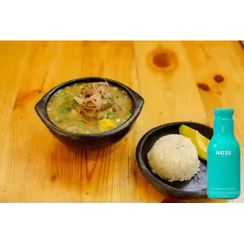 Combo Sancocho de Costilla + Hatsu Azul 250 ml