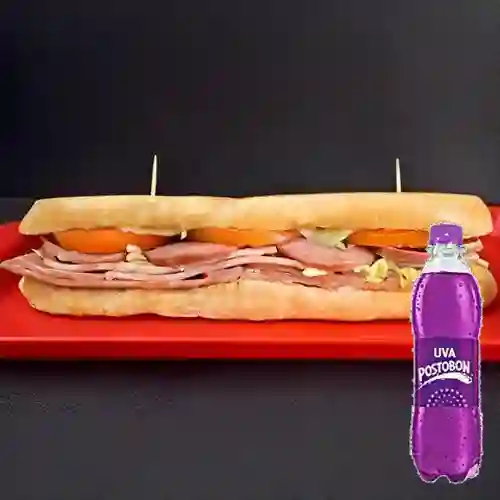 Combo Sándwich Súper Especial + Uva 250 ml