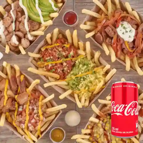 Combo Top Chips + Coca Cola Sabor Original 235 ml