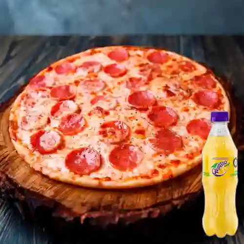 Combo Pizza Pepperoni + Quatro Original 400ML